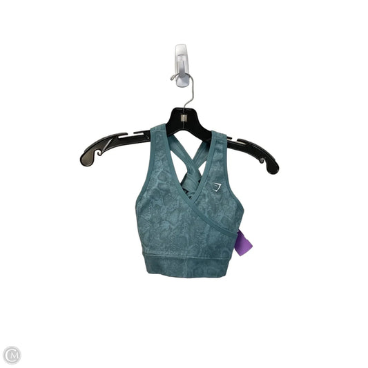 Athletic Bra By Gym Shark In Blue, Size: S