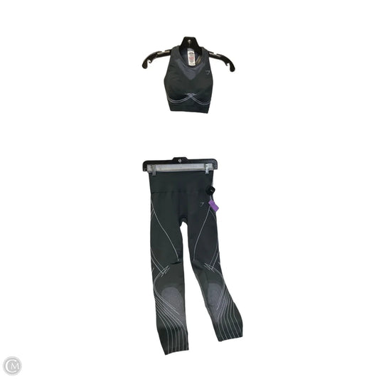 Athletic Pants 2pc By Gym Shark In Grey, Size: Xs