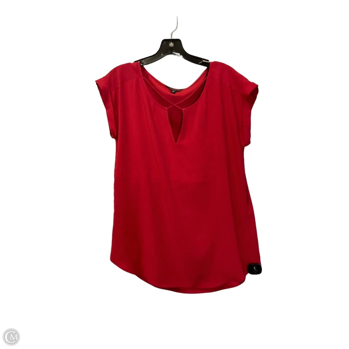 Top Sleeveless By Express In Red, Size: M