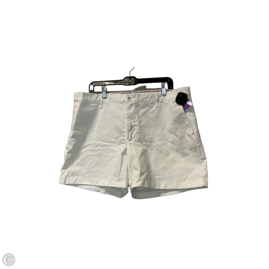 Shorts By Tommy Hilfiger In White, Size: 18