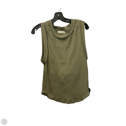 Top Sleeveless Basic By We The Free In Green, Size: L
