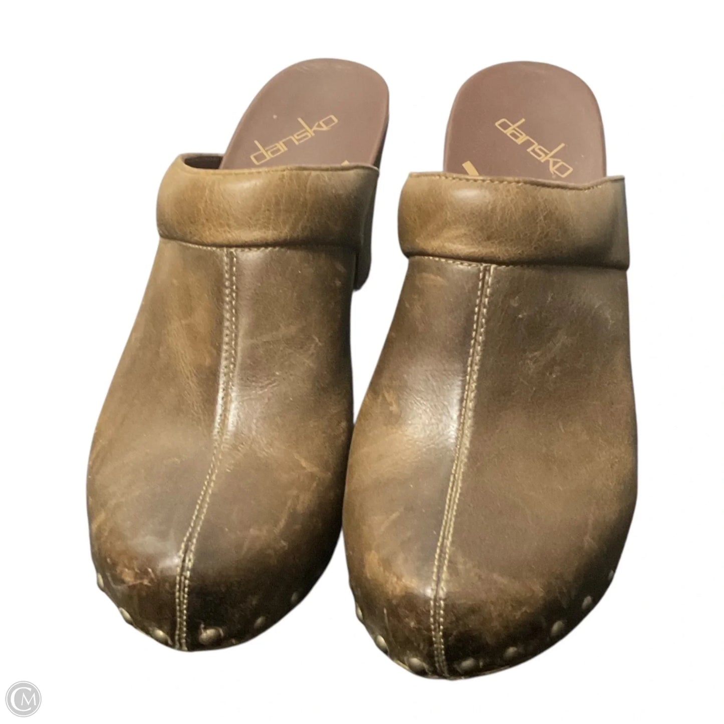 Shoes Heels Block By Dansko In Brown, Size: 8.5