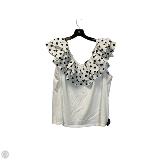 Top Sleeveless By Marc New York In White, Size: Xl