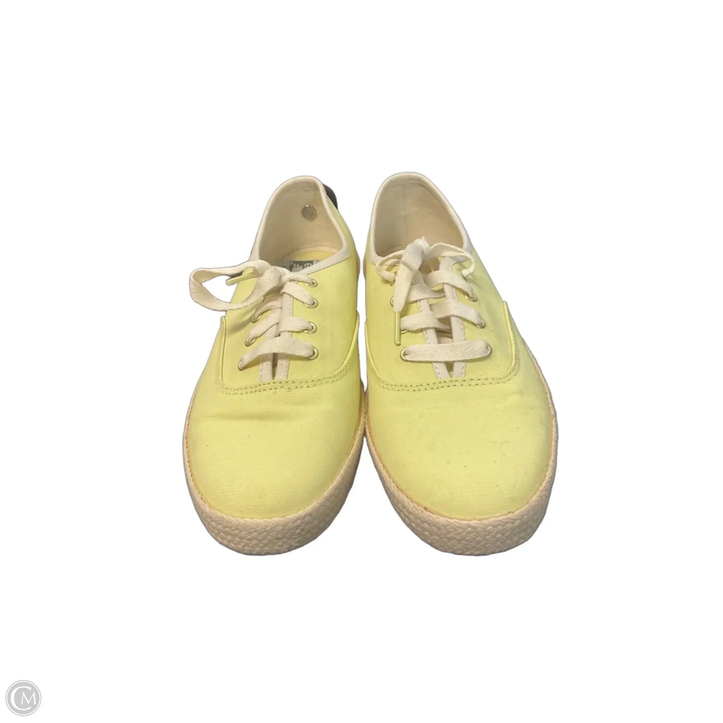 Shoes Designer By Kate Spade In Yellow, Size: 8.5