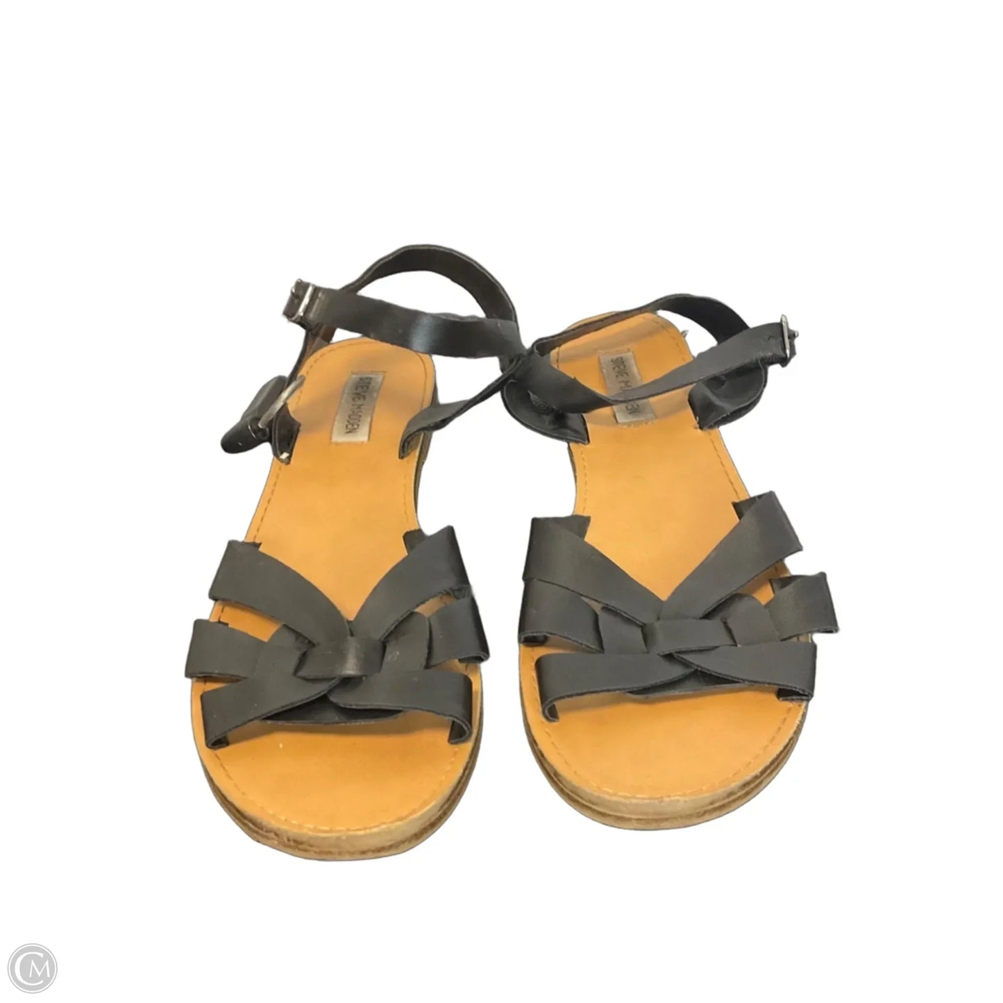 Sandals Flats By Steve Madden In Black, Size: 11