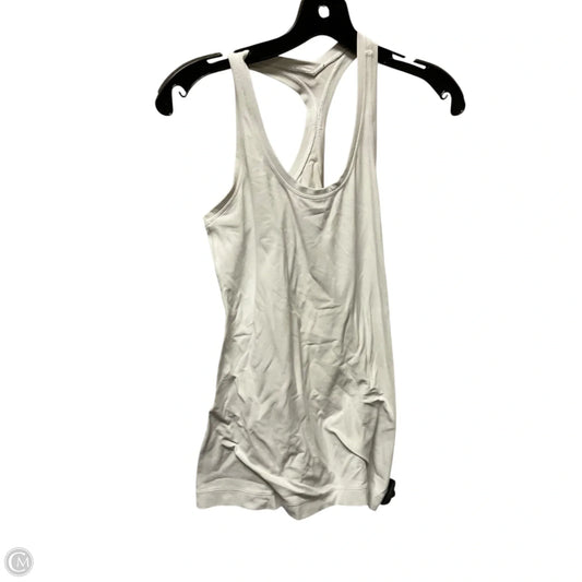 Athletic Tank Top By Lululemon In White, Size: S