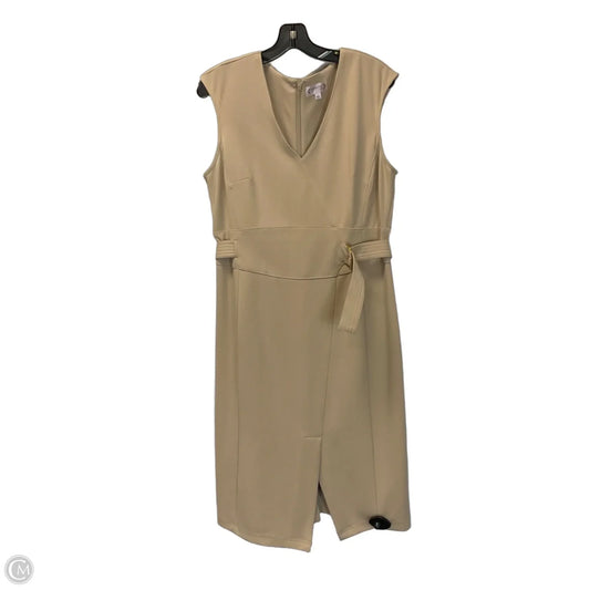 Dress Work By Nanette By Nanette Lepore In Tan, Size: 12
