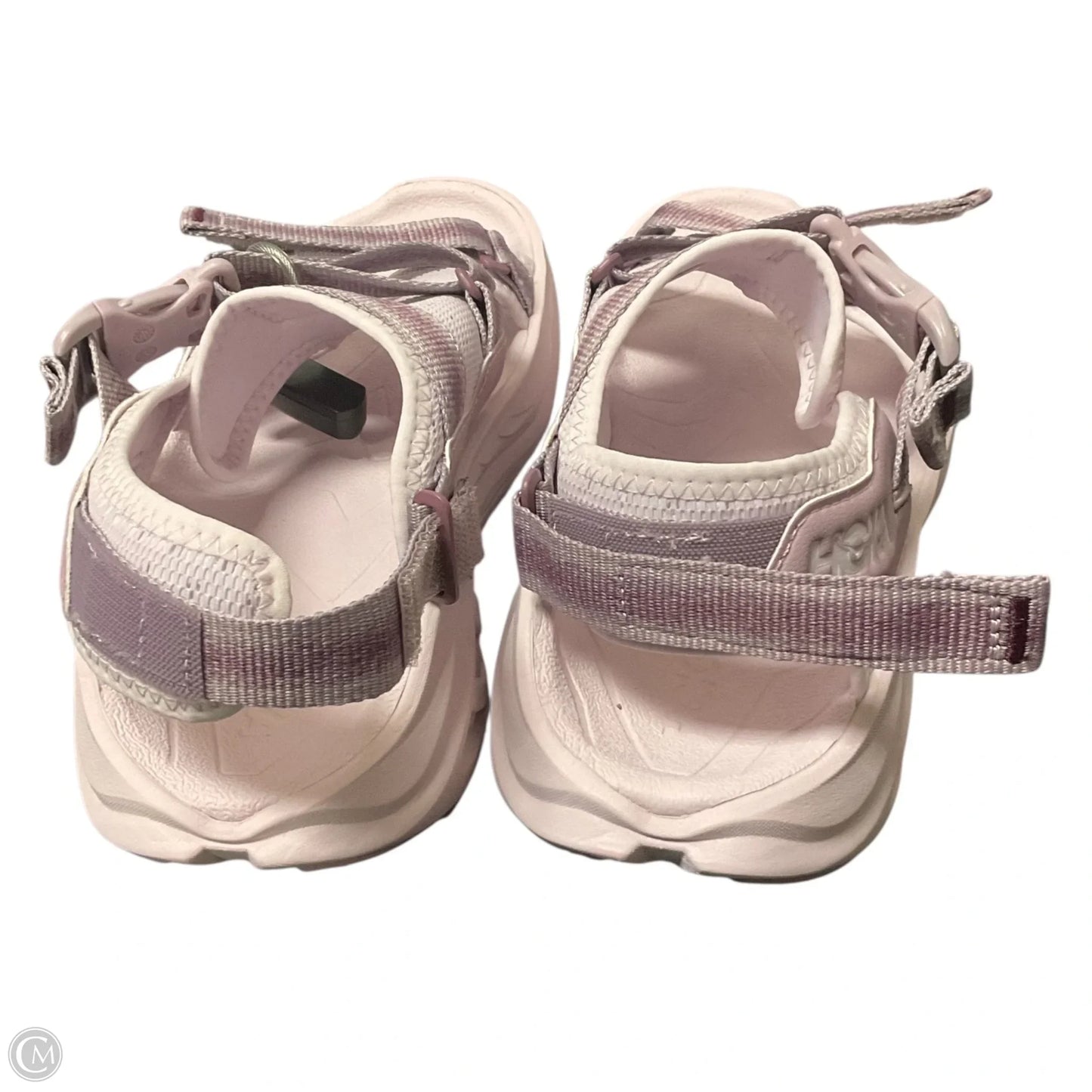 Sandals Flats By Hoka In Pink, Size: 9