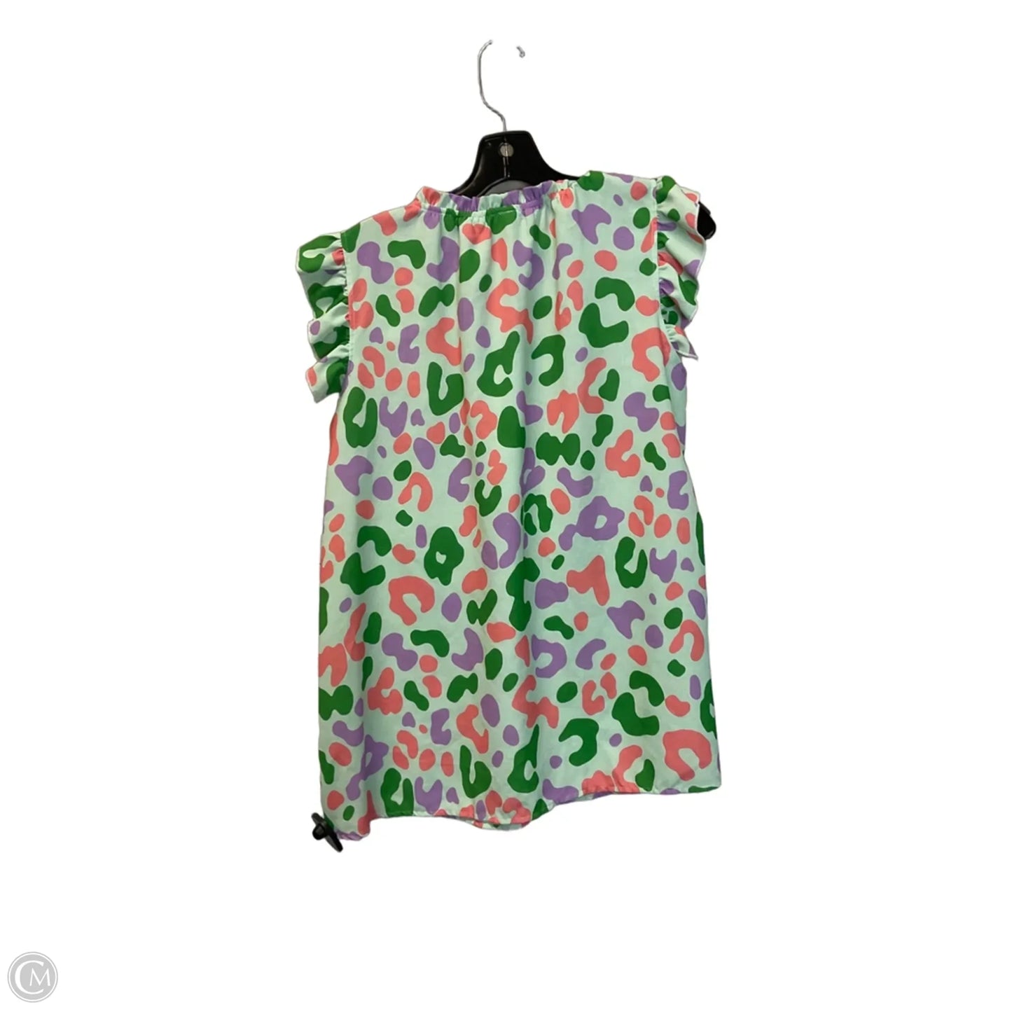 Top Sleeveless By First Love In Green, Size: M