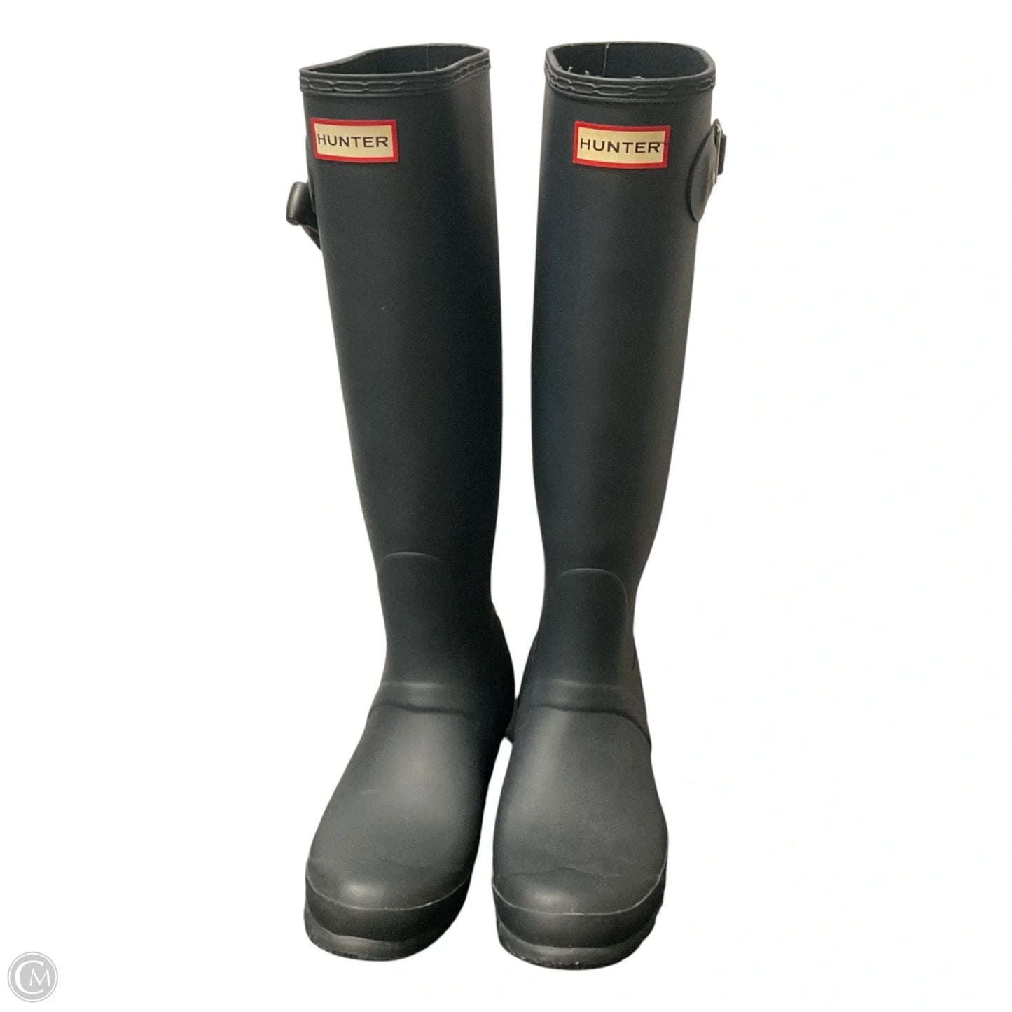 Boots Rain By Hunter In Blue, Size: 8