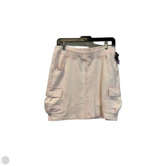 Skirt Mini & Short By Vintage Havana In Pink, Size: L