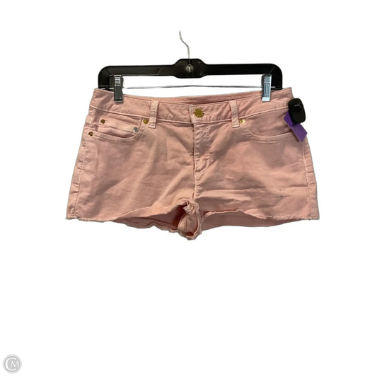 Shorts By Michael By Michael Kors In Pink Denim, Size: 4