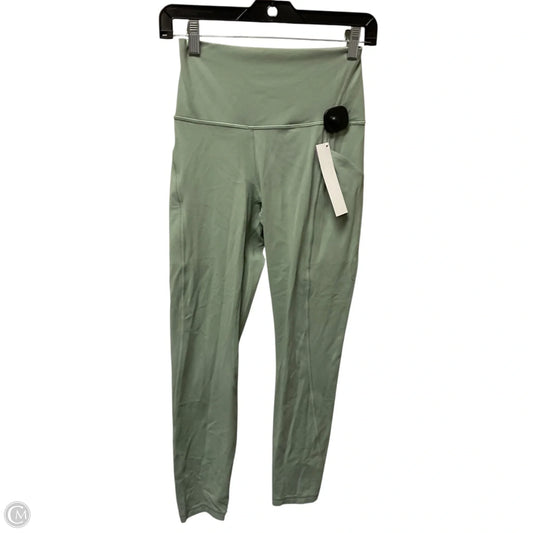 Athletic Leggings By Lululemon In Green, Size: 6