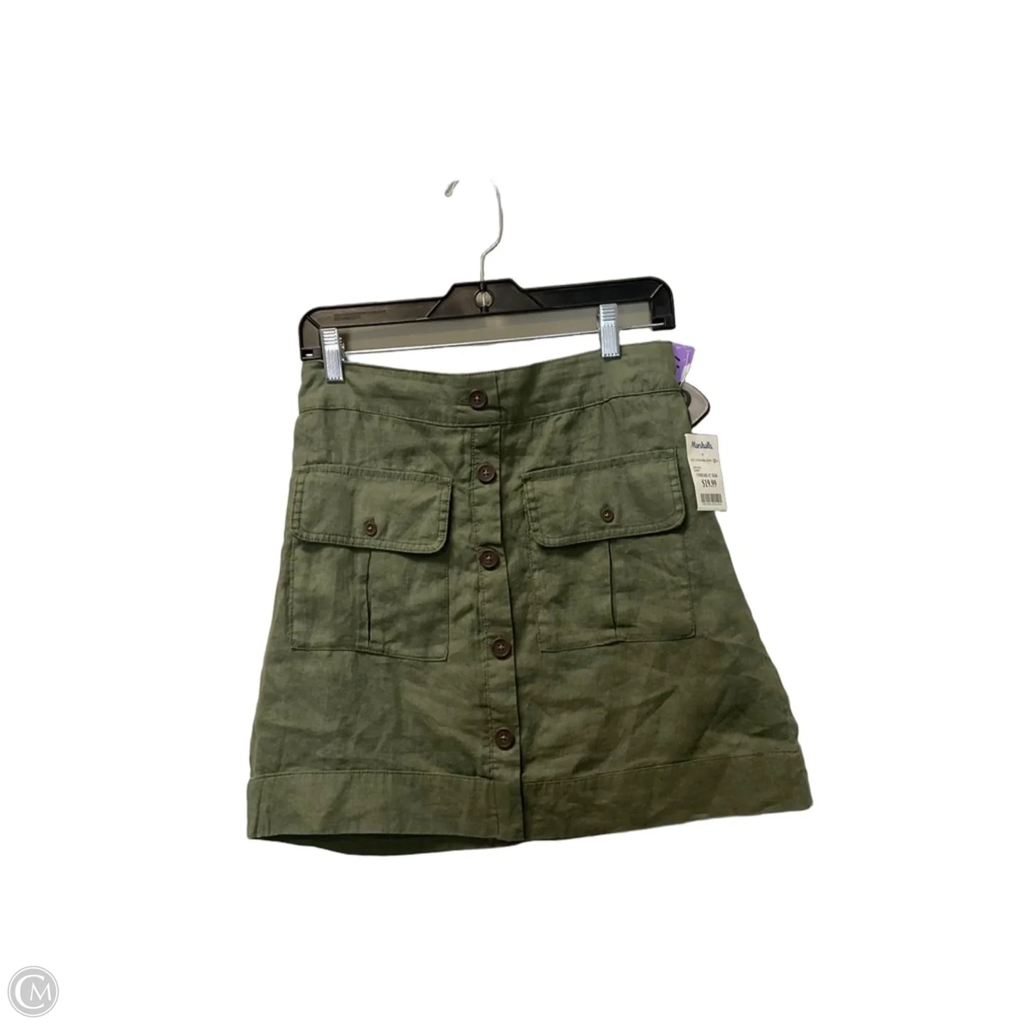 Skort By Nicole Miller In Green, Size: S