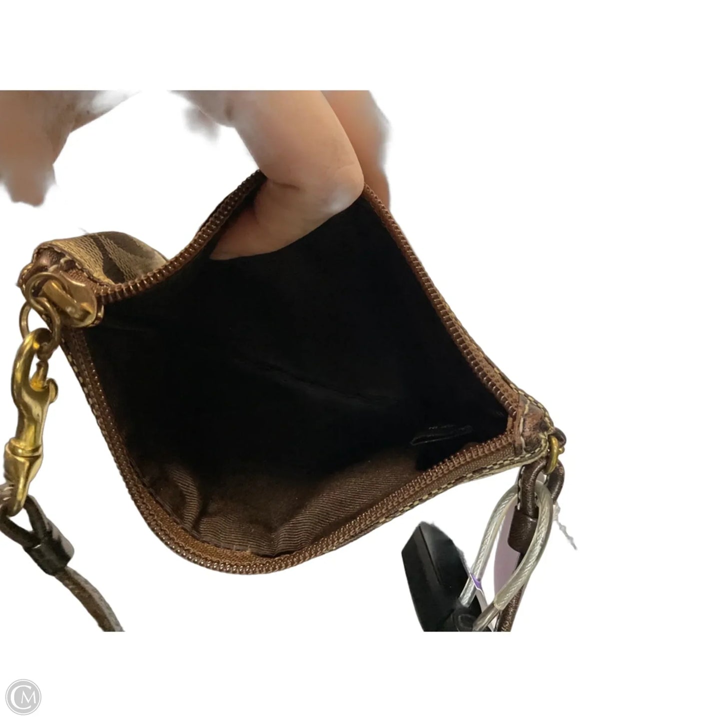 Coin Purse Designer By Coach, Size: Small