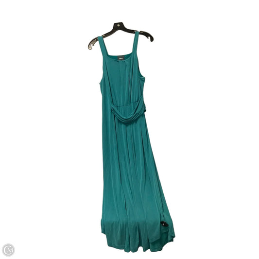 Dress Casual Maxi By Maeve In Teal, Size: L