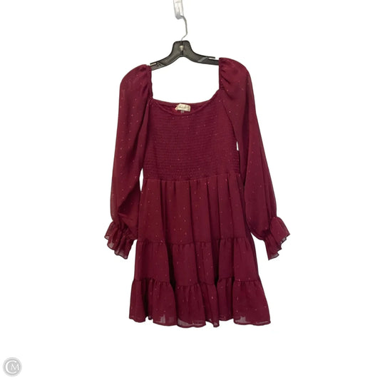 Dress Casual Short By Altard State In Red, Size: M