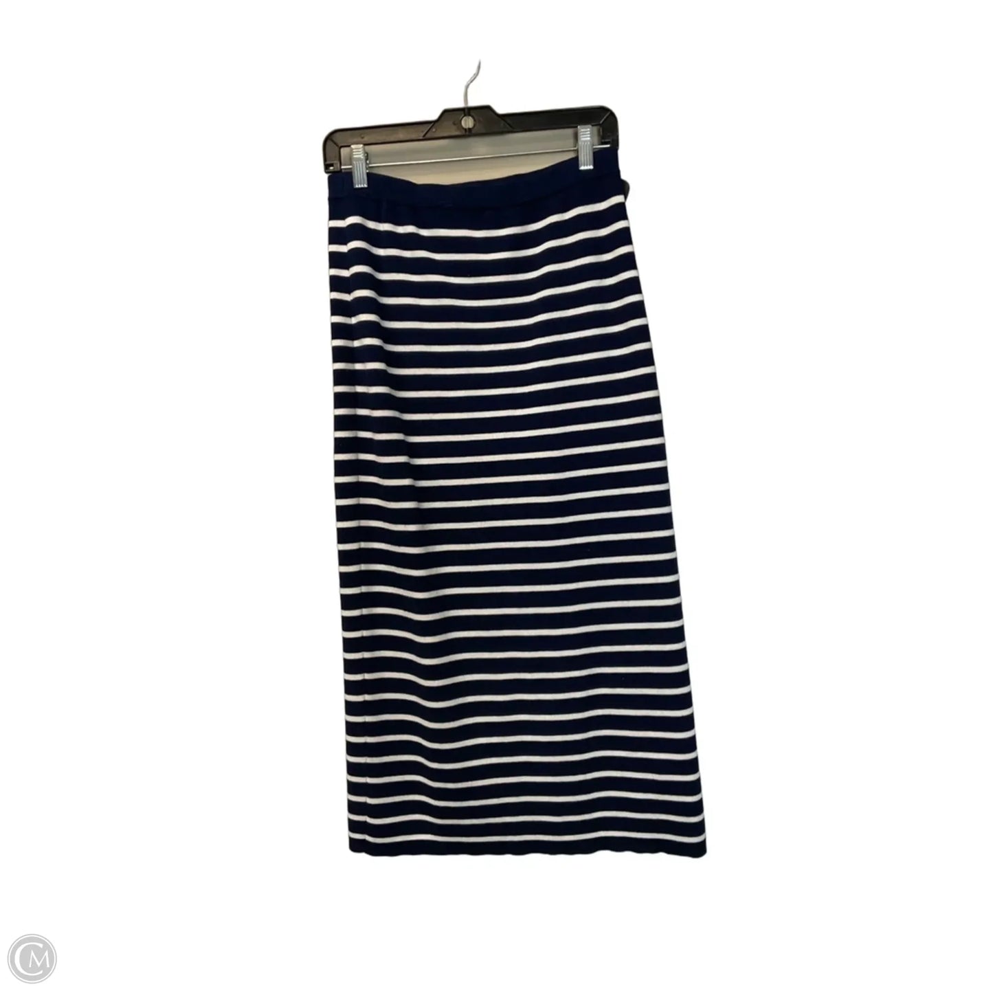 Skirt Maxi By Freshman In Striped Pattern, Size: L