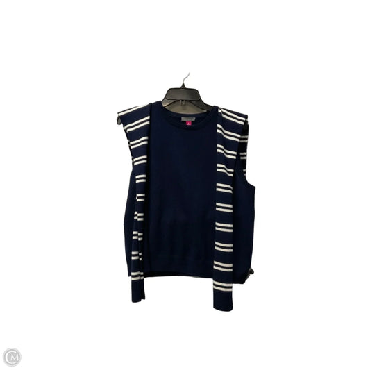 Top Sleeveless By Vince Camuto In Navy, Size: Xl