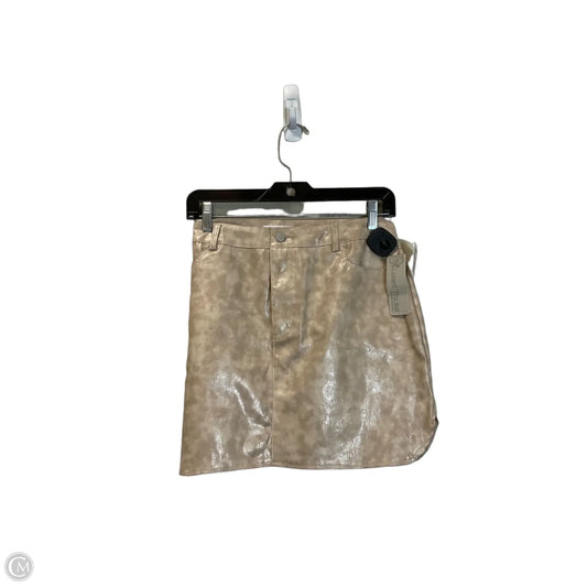 Skirt Mini & Short By Everleigh In Tan, Size: L