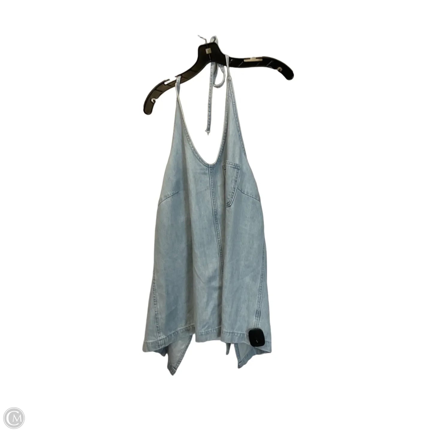 Top Sleeveless By Universal Thread In Blue Denim, Size: Xl
