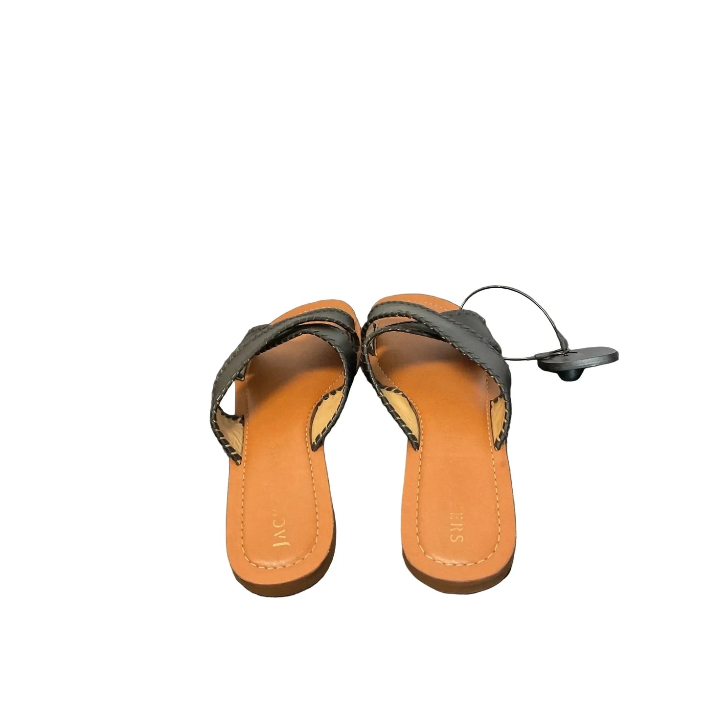 Sandals Flip Flops By Jack Rogers In Black, Size: 8