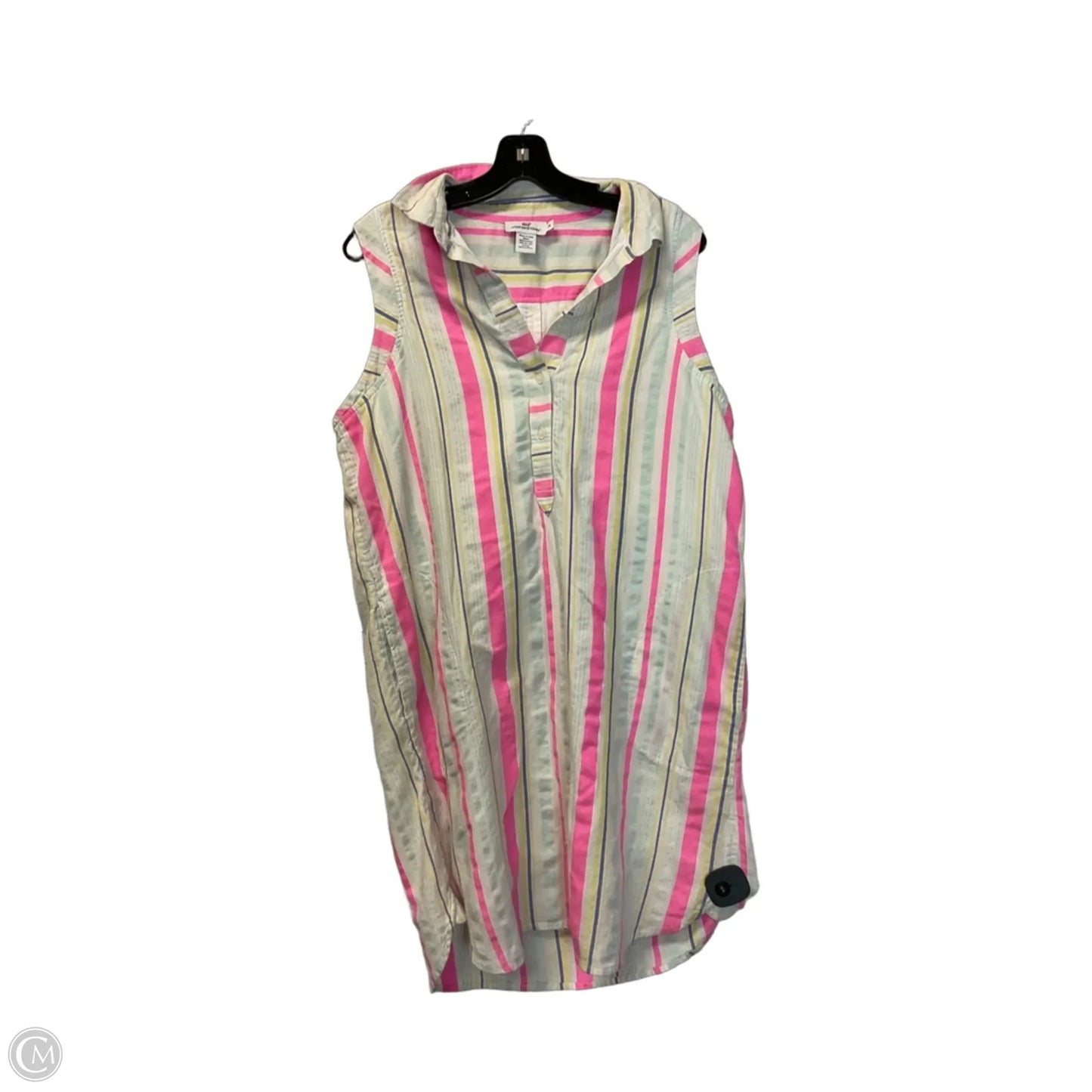 Dress Casual Short By Vineyard Vines In Striped Pattern, Size: 14