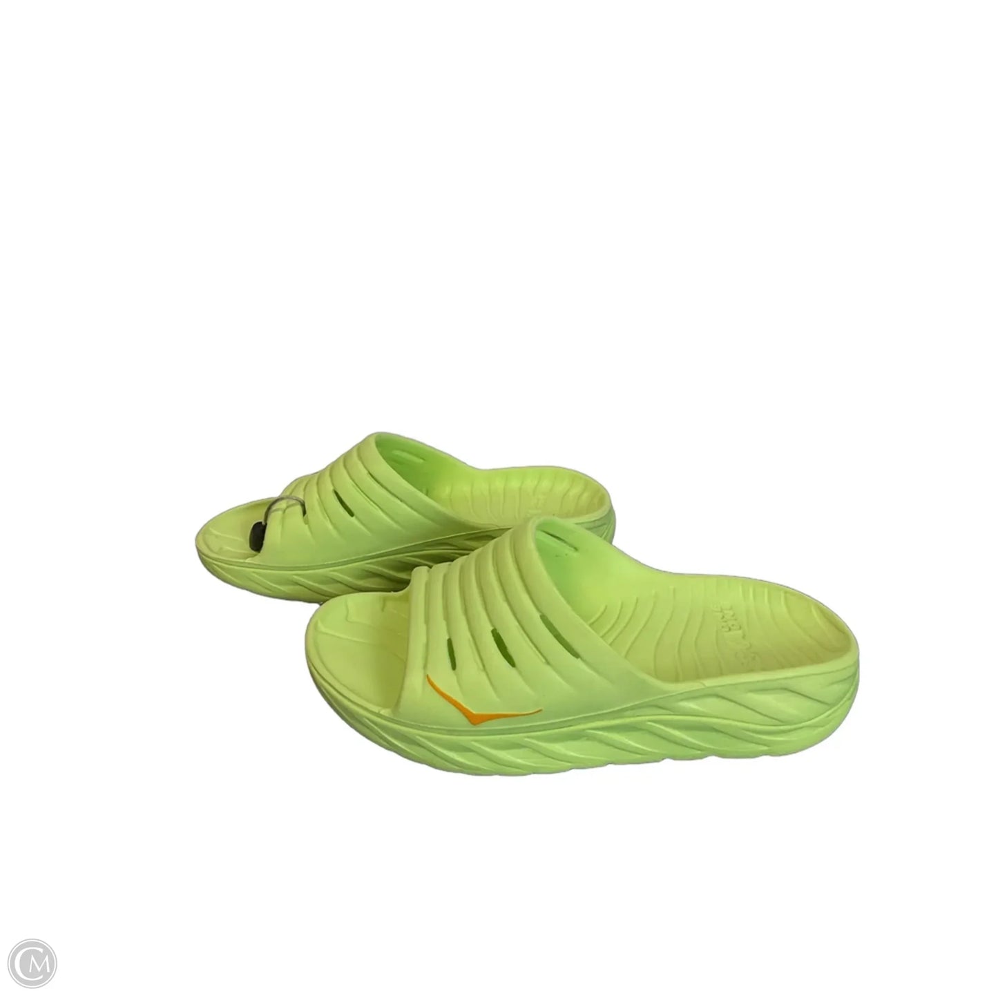 Sandals Flats By Hoka In Green, Size: 11