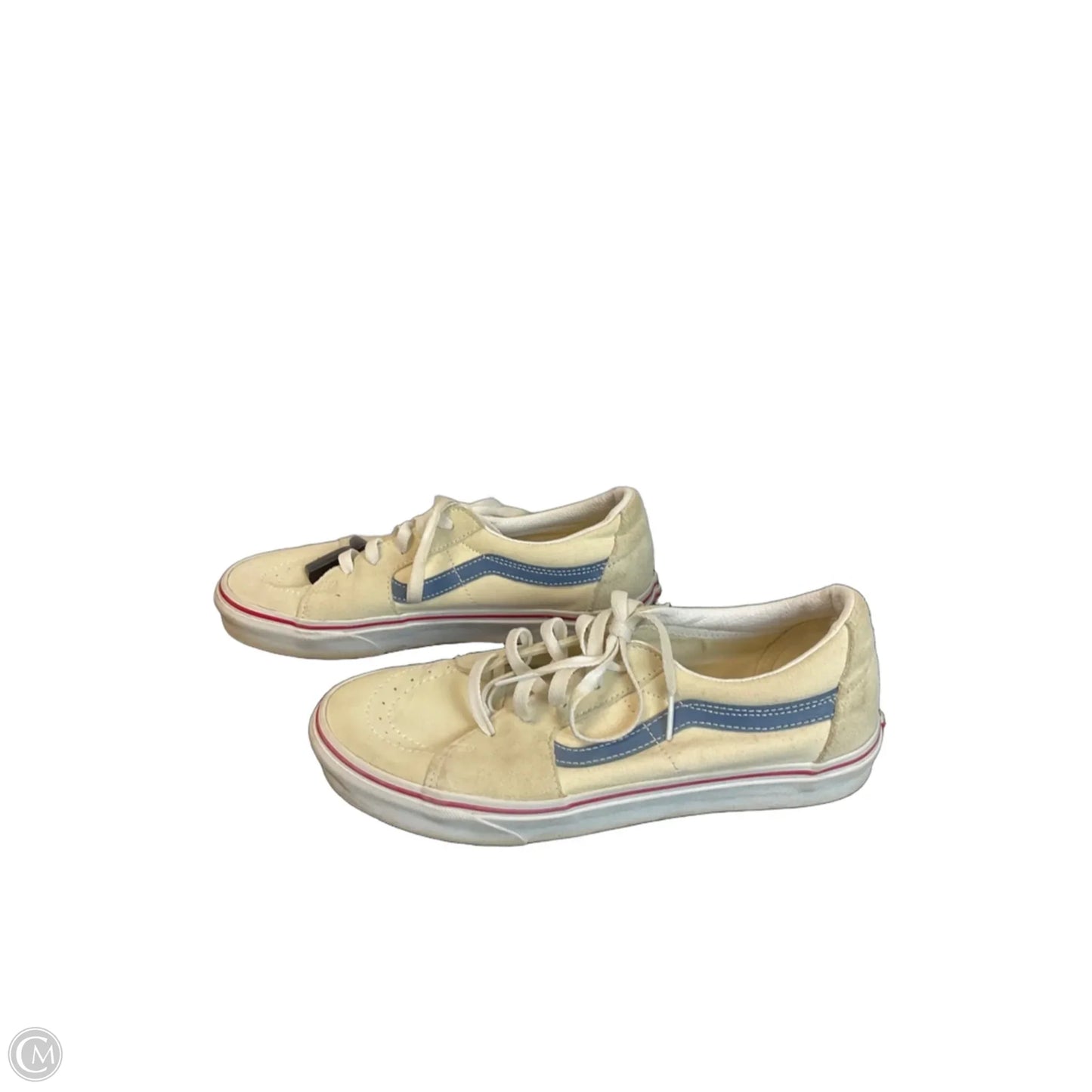 Shoes Sneakers By Vans In Cream, Size: 10.5