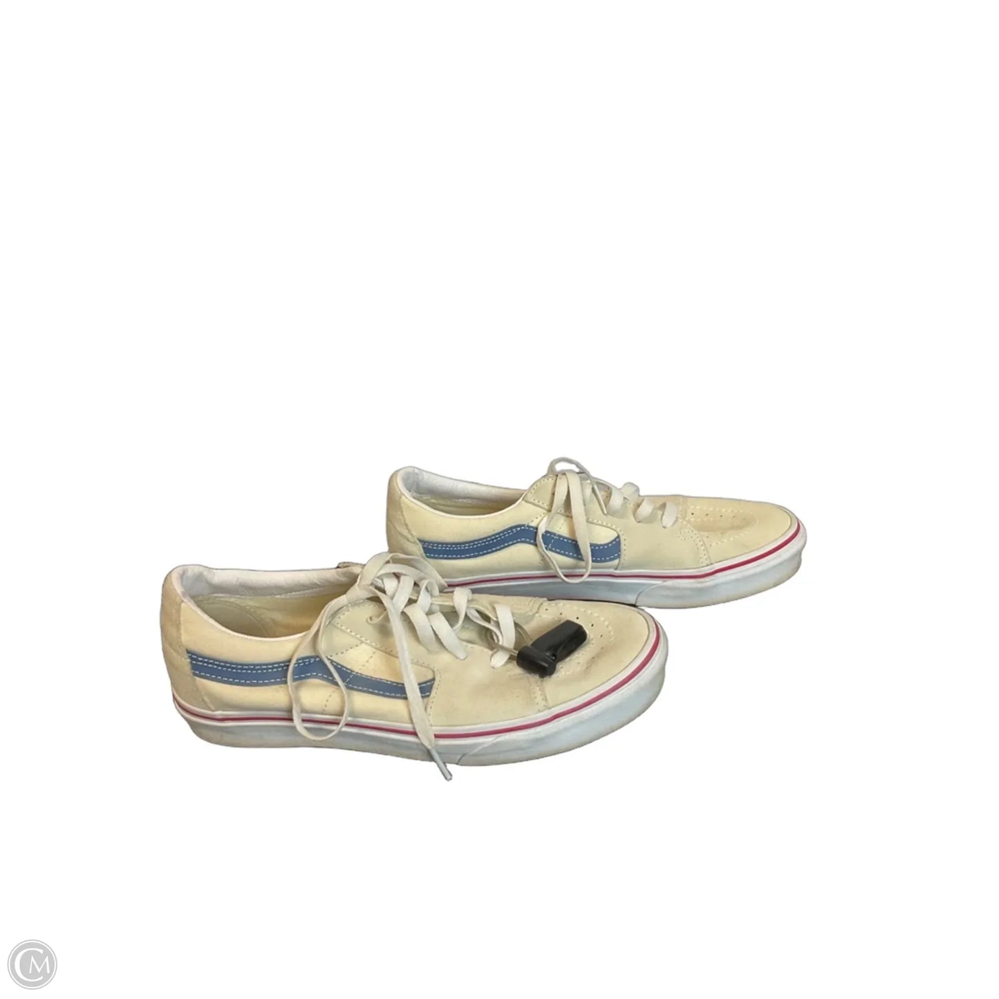 Shoes Sneakers By Vans In Cream, Size: 10.5