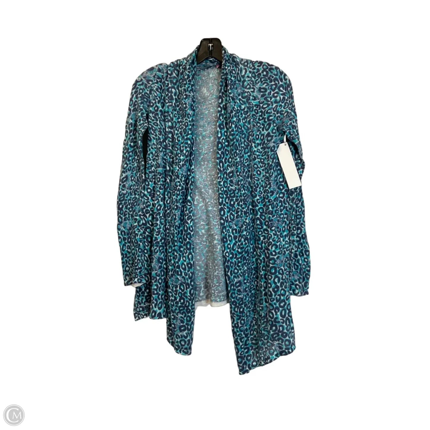 Cardigan Designer By Lilly Pulitzer In Animal Print, Size: S
