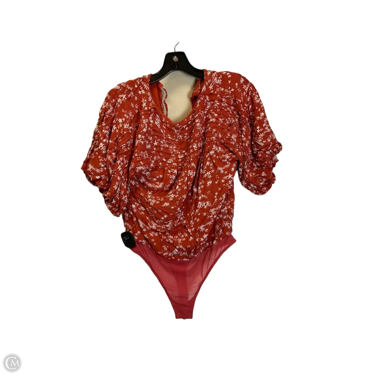 Bodysuit By Free People In Orange, Size: Xs