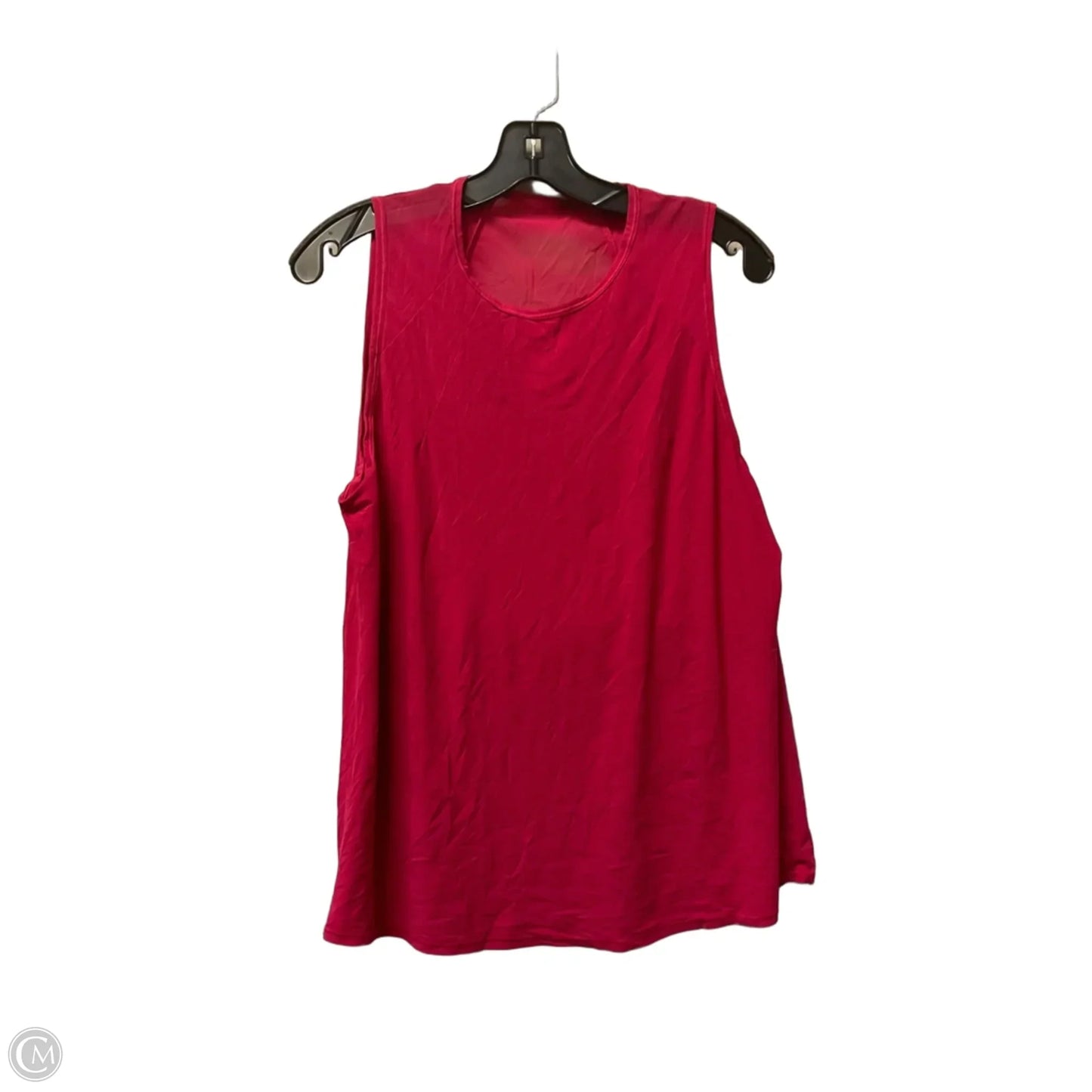 Athletic Tank Top By Lululemon In Red, Size: 6