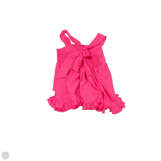 Top Sleeveless By Entro In Pink, Size: L