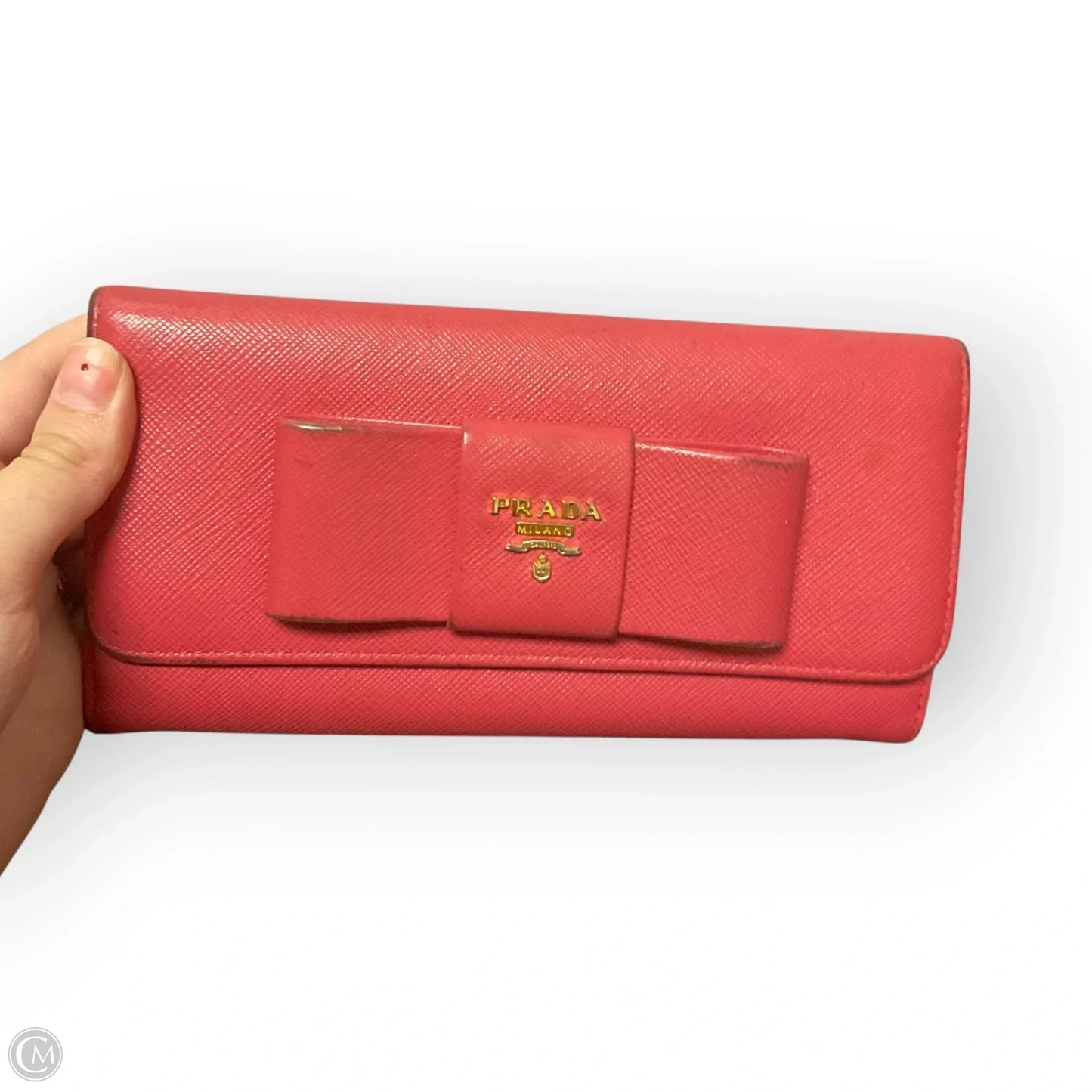 Wallet Luxury Designer By Prada, Size: Medium