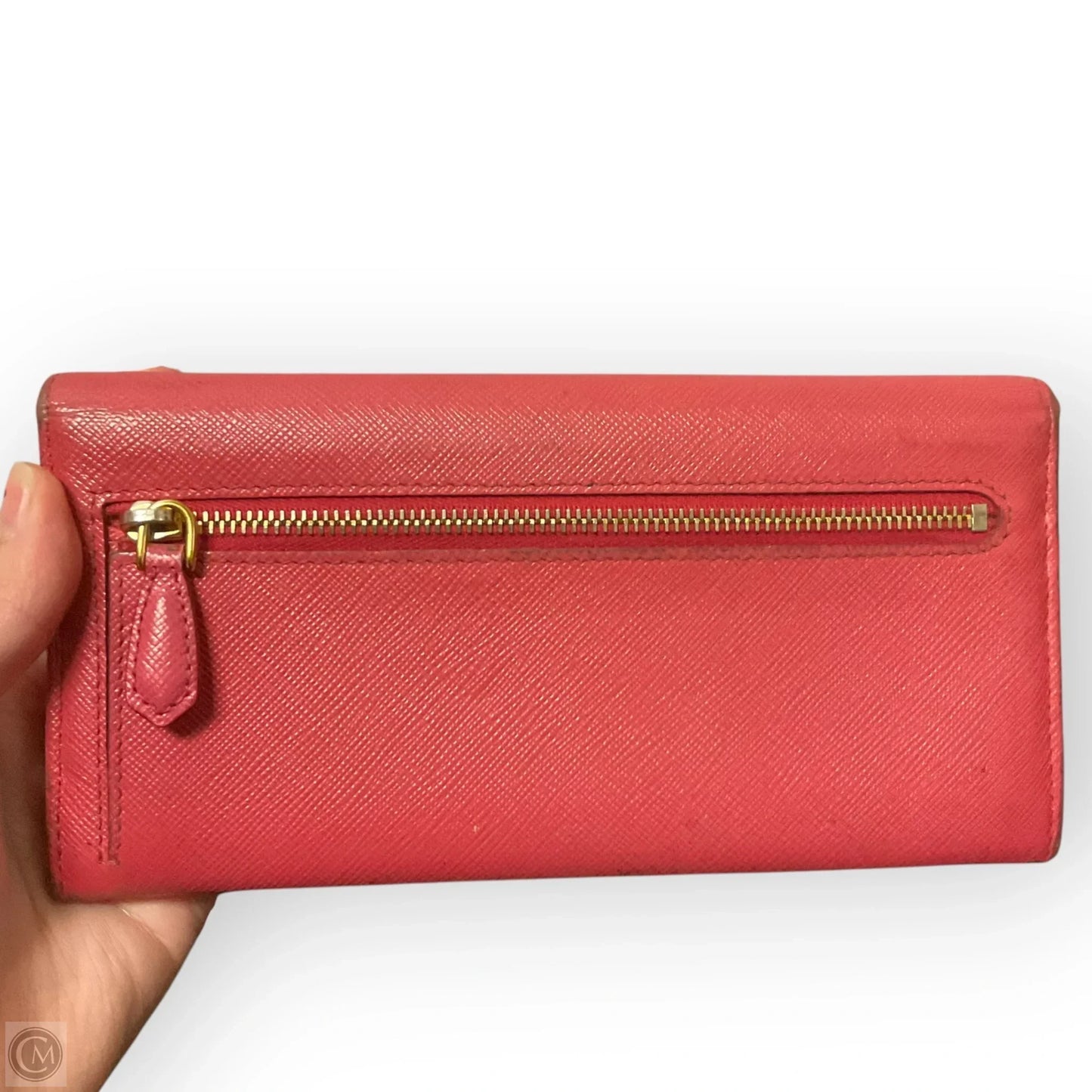Wallet Luxury Designer By Prada, Size: Medium