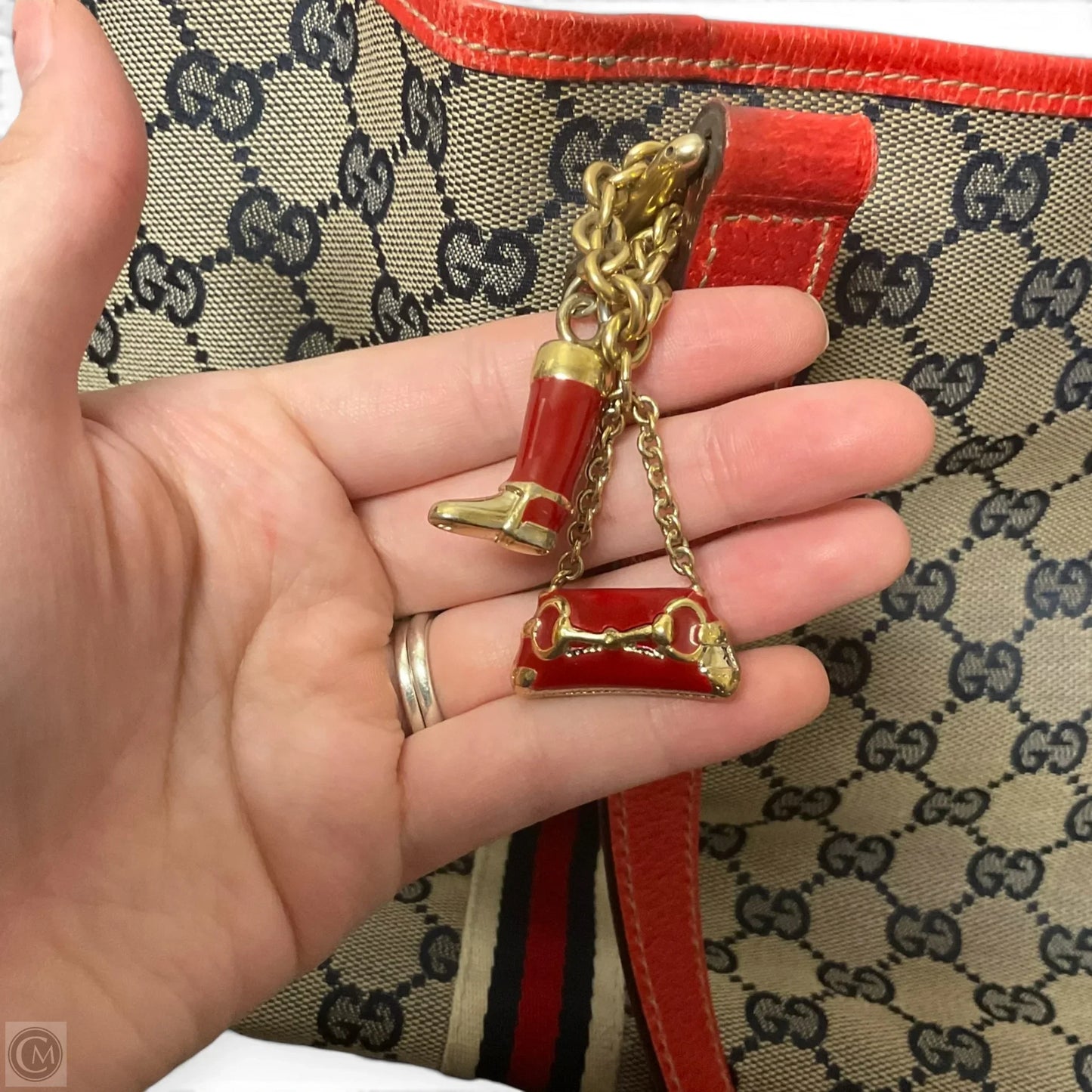 Handbag Luxury Designer By Gucci, Size: Small