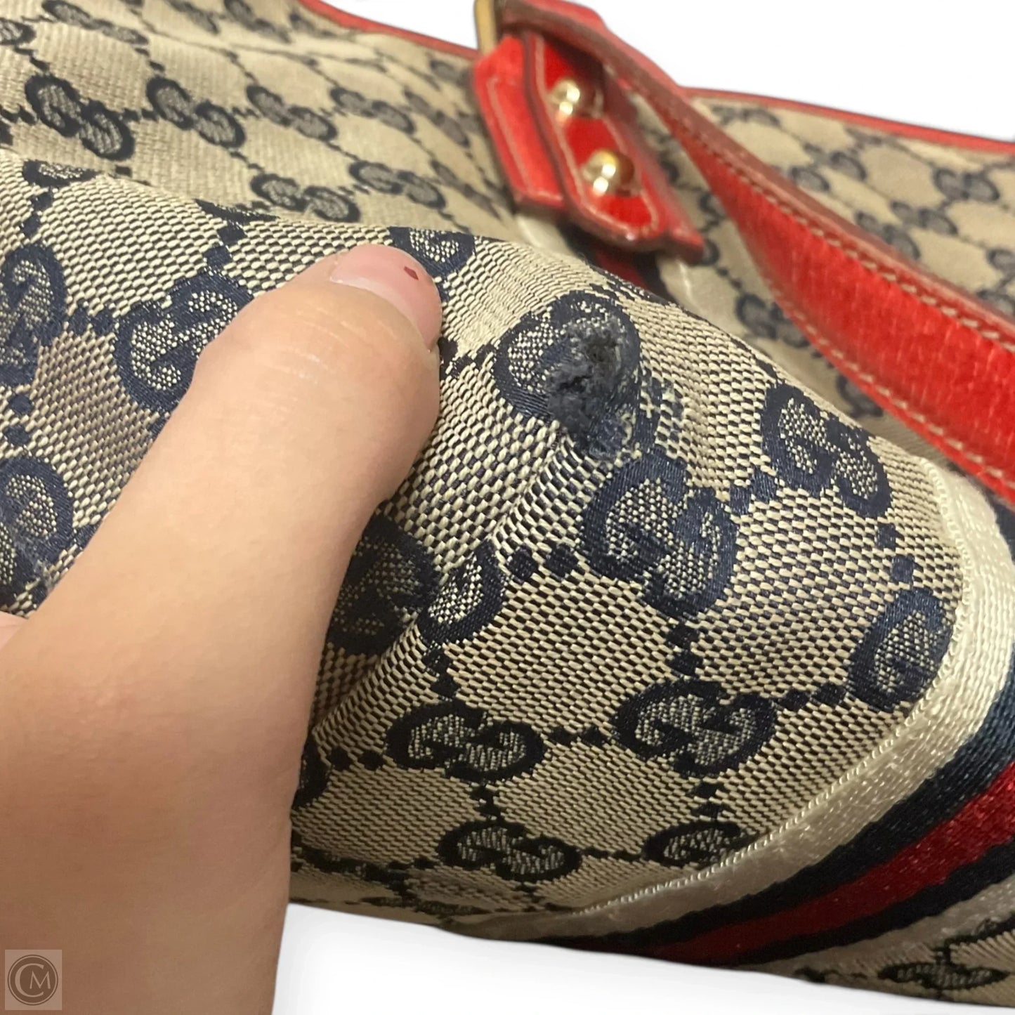 Handbag Luxury Designer By Gucci, Size: Small