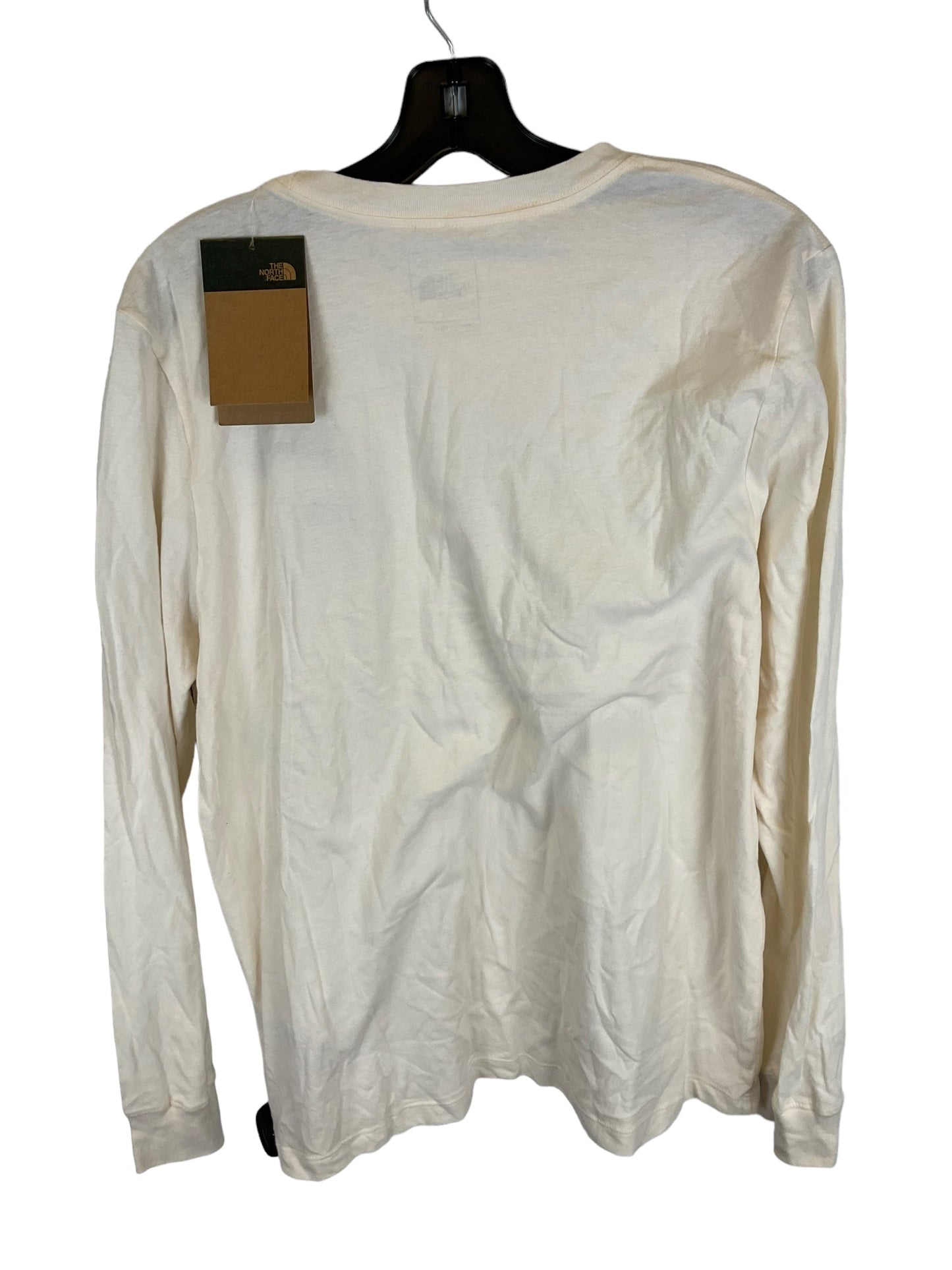 Top Long Sleeve By The North Face In Cream, Size: L