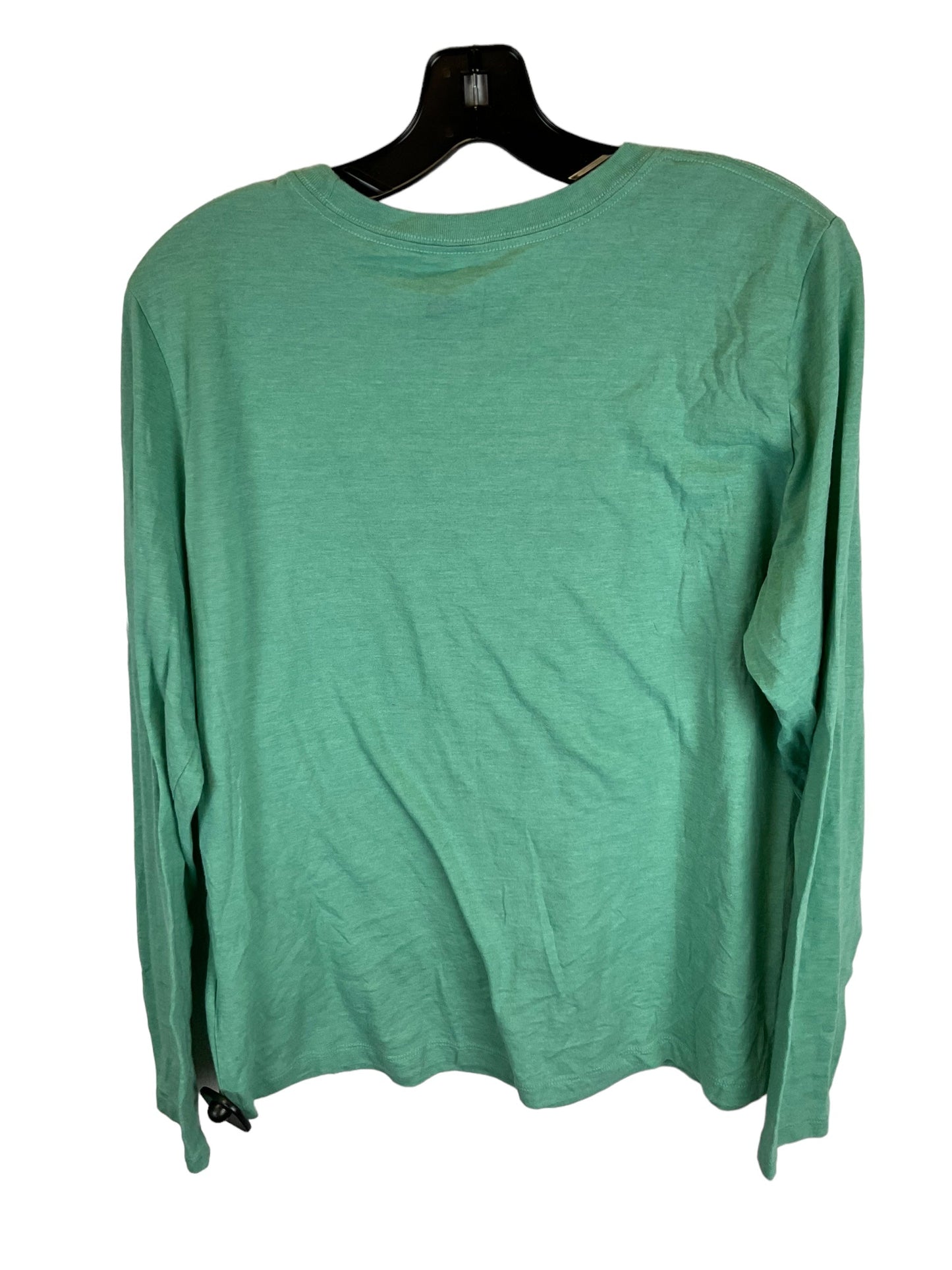 Top Long Sleeve By The North Face In Green, Size: Xl