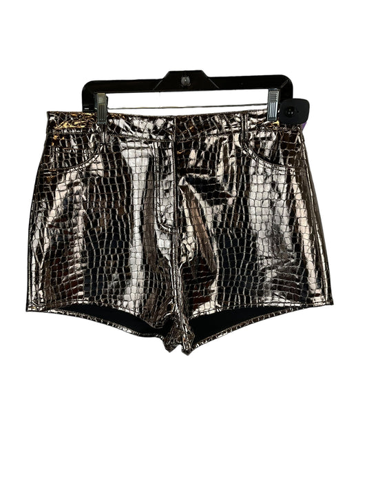 Gold Shorts Nasty Gal, Size 12