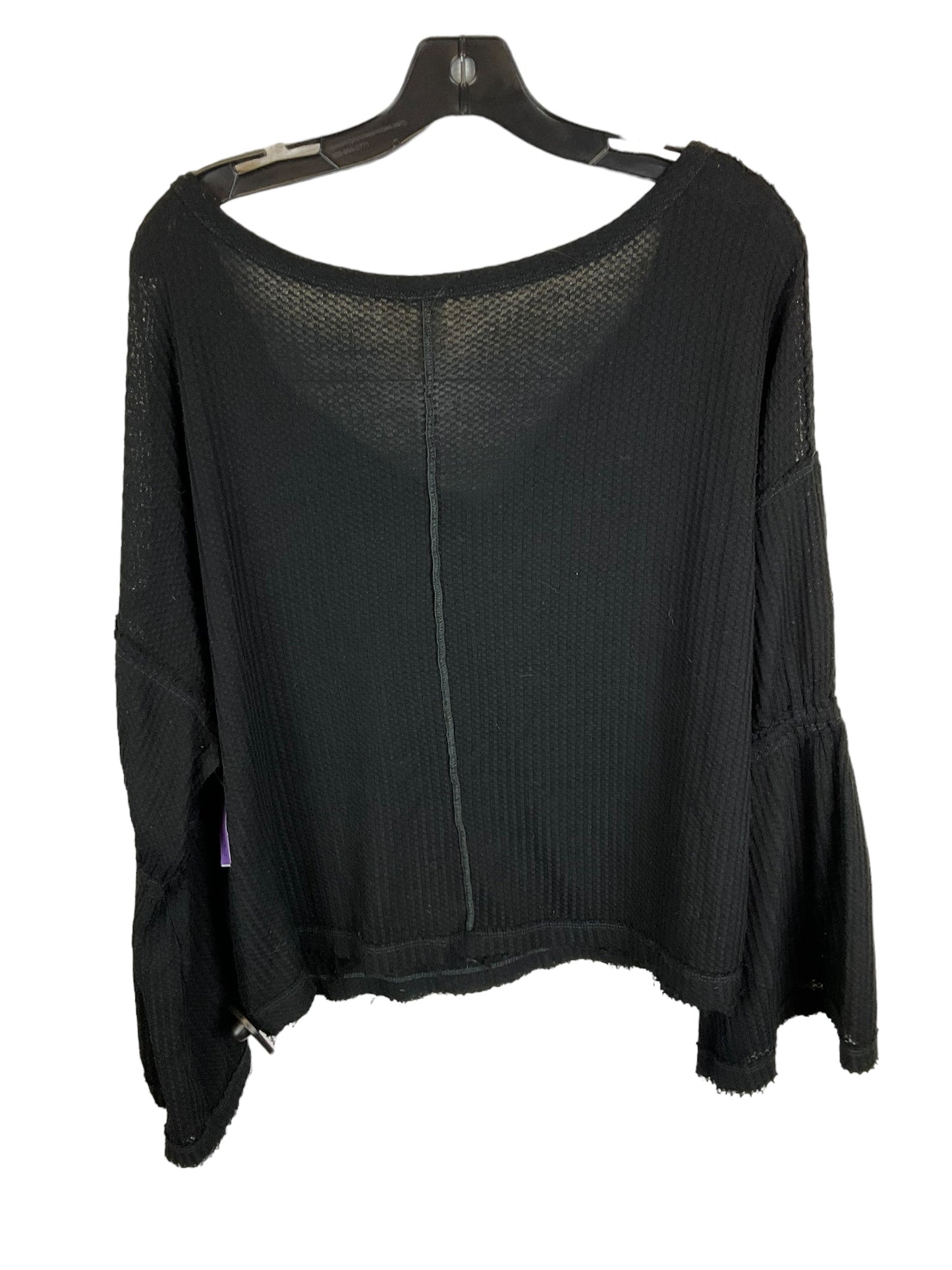 Black Top Long Sleeve We The Free, Size S