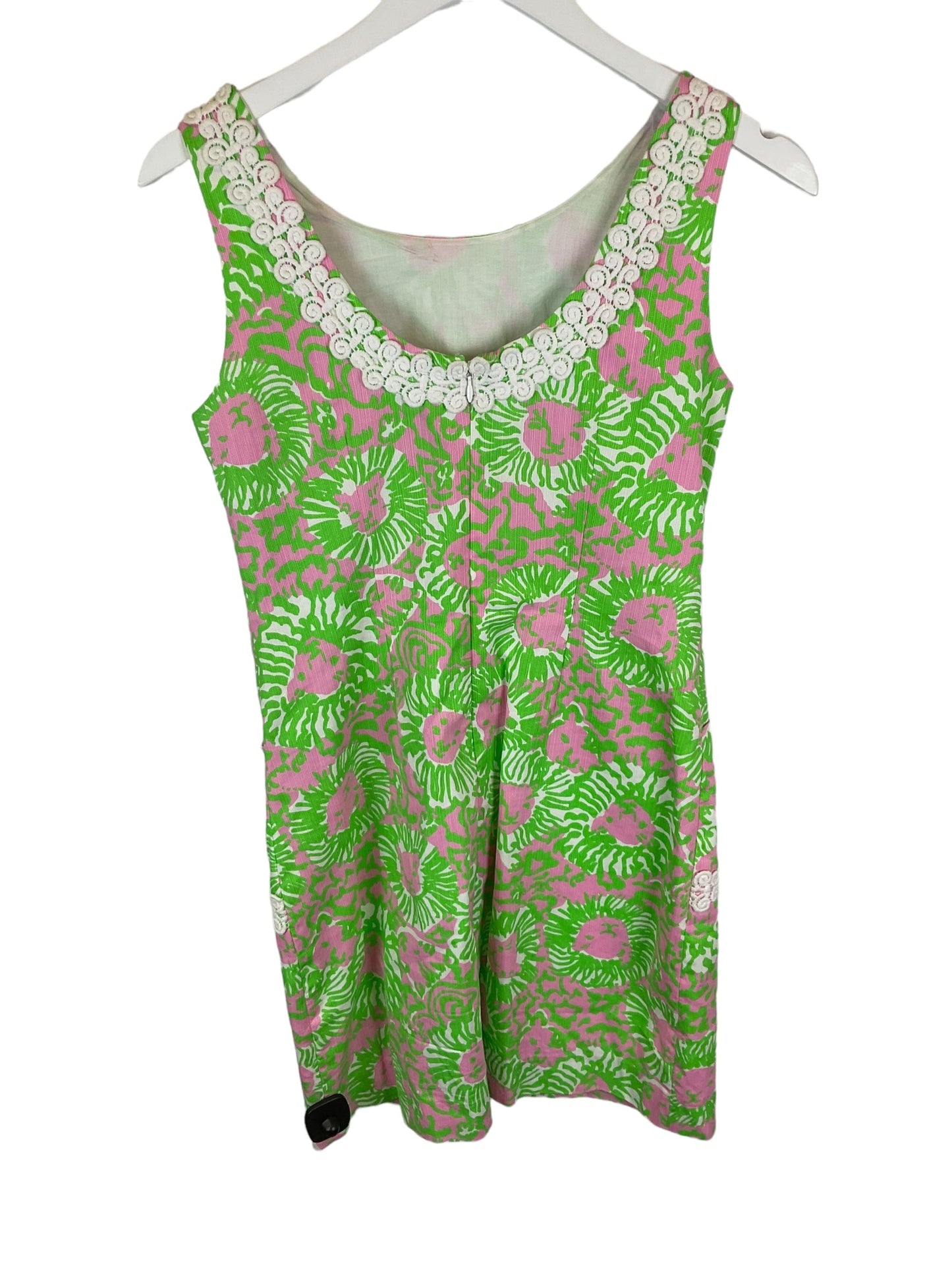 Green Dress Designer Lilly Pulitzer, Size 2