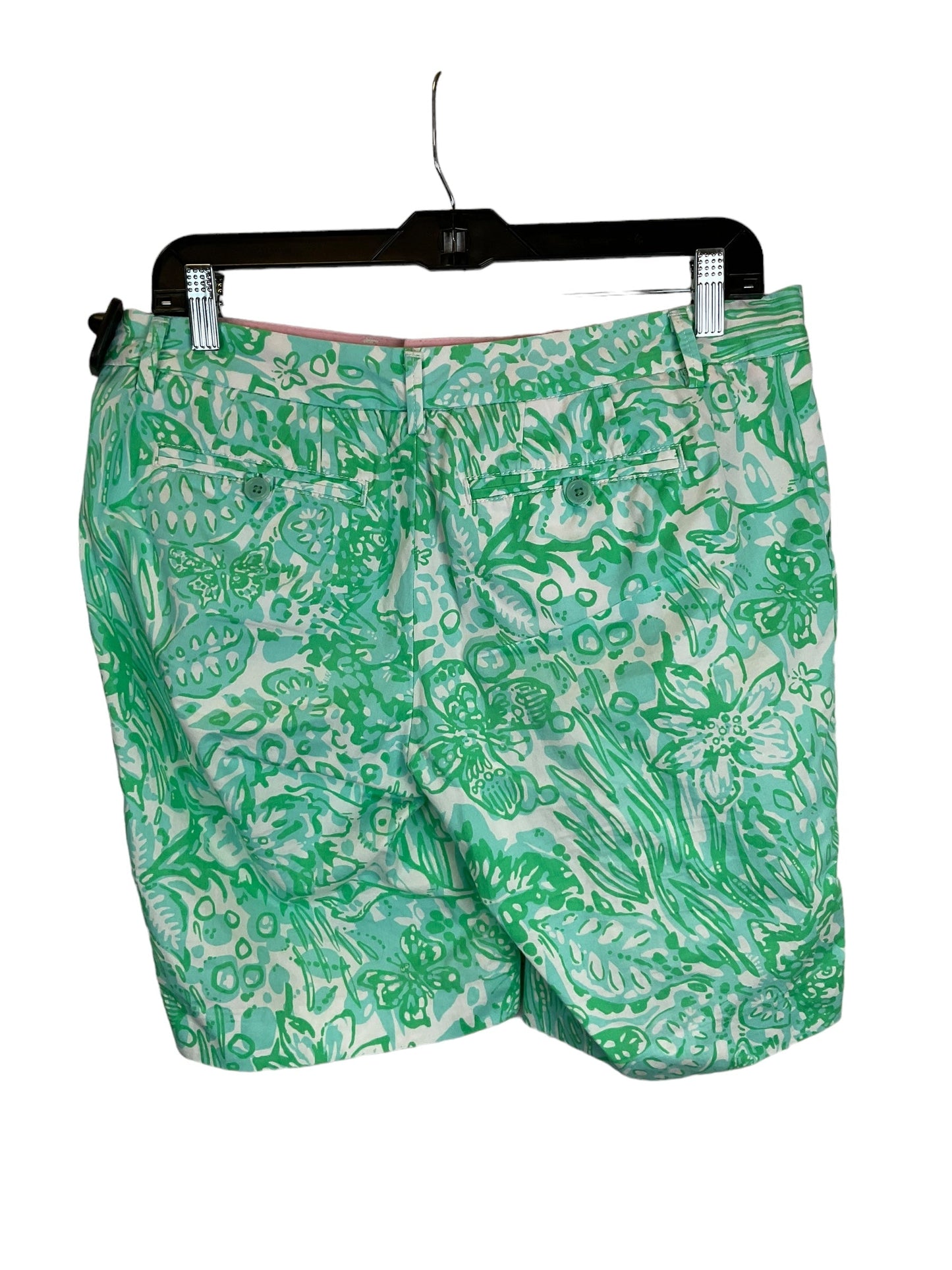 Green Shorts Designer Lilly Pulitzer, Size 4