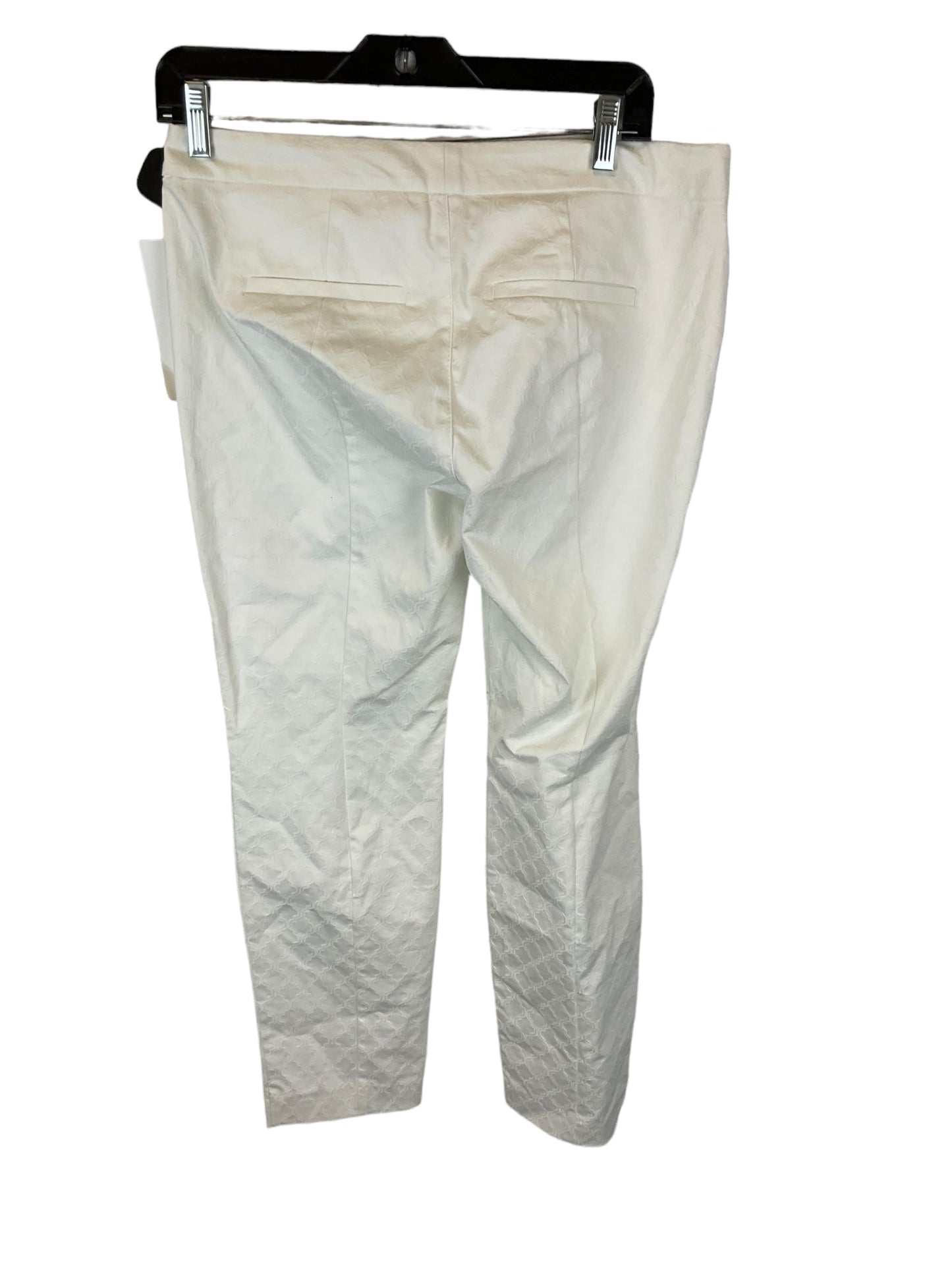 White Pants Designer Lilly Pulitzer, Size 6