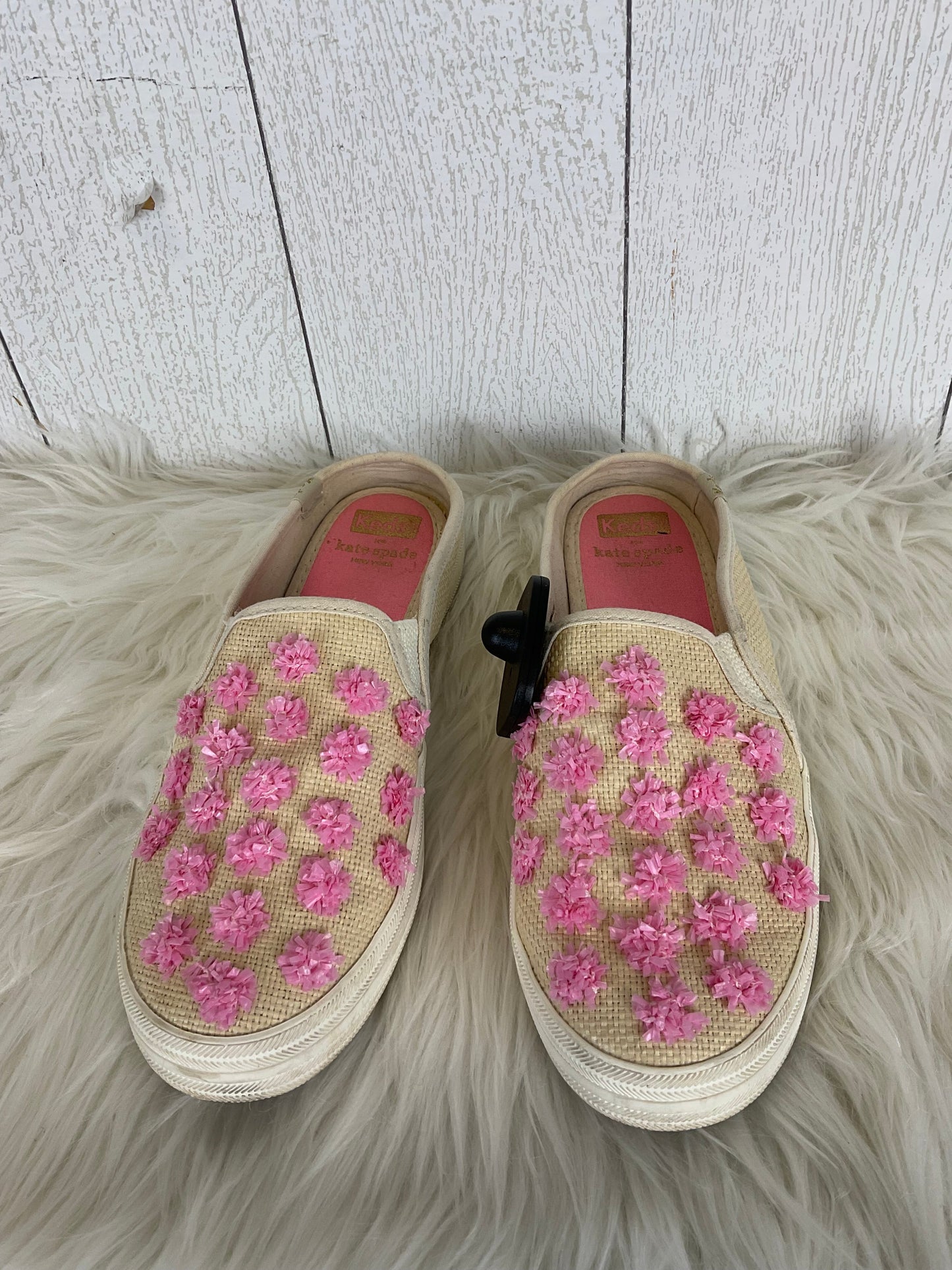 Tan Shoes Designer Kate Spade, Size 6.5