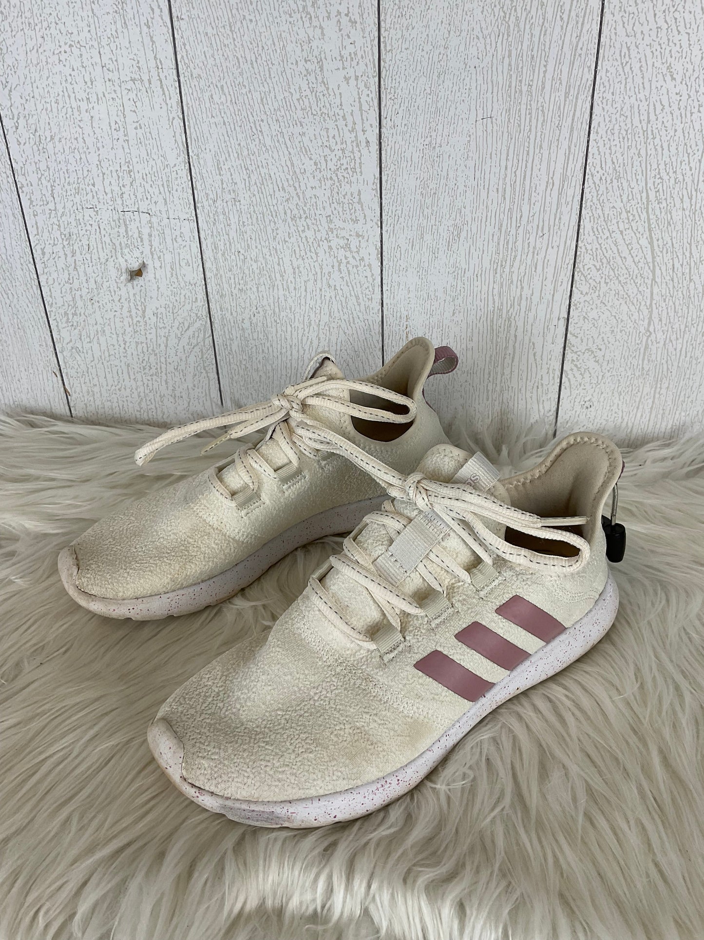 Shoes Athletic By Adidas In Cream, Size: 8