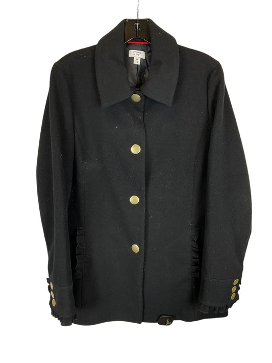 Coat Peacoat By Crown And Ivy In Black, Size: M