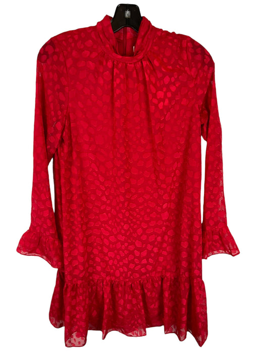 Dress Casual Short By Calvin Klein In Red, Size: 2