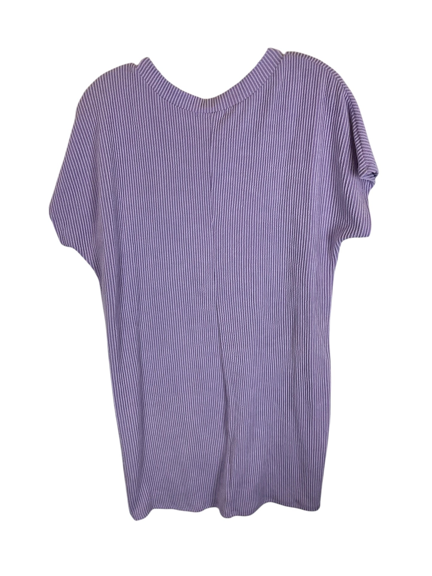 Dress Casual Short By Entro In Purple, Size: S